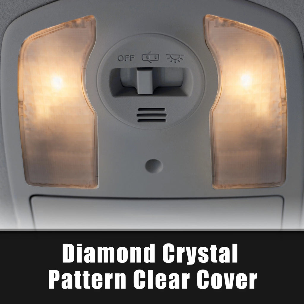 Set of 2 Interior Dome Light Lens Covers for Toyota Prius (2010–2015)