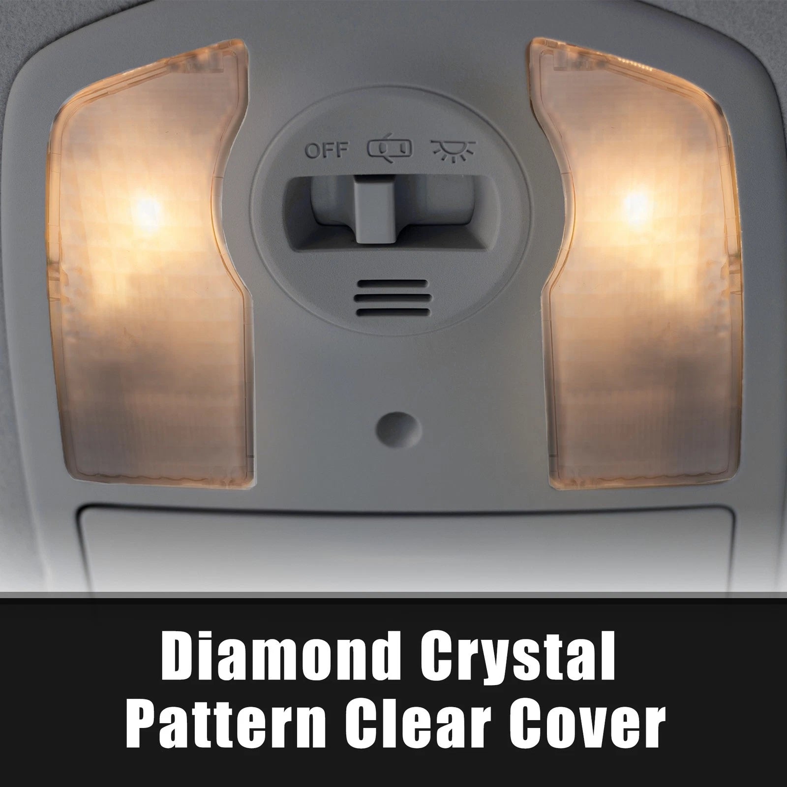 Set of 2 Interior Dome Light Lens Covers for Toyota Prius (2010–2015)