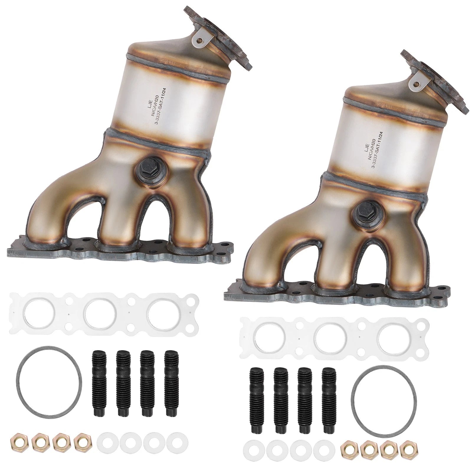 Left & Right Catalytic Converter for Volvo S80 (2010–2010)