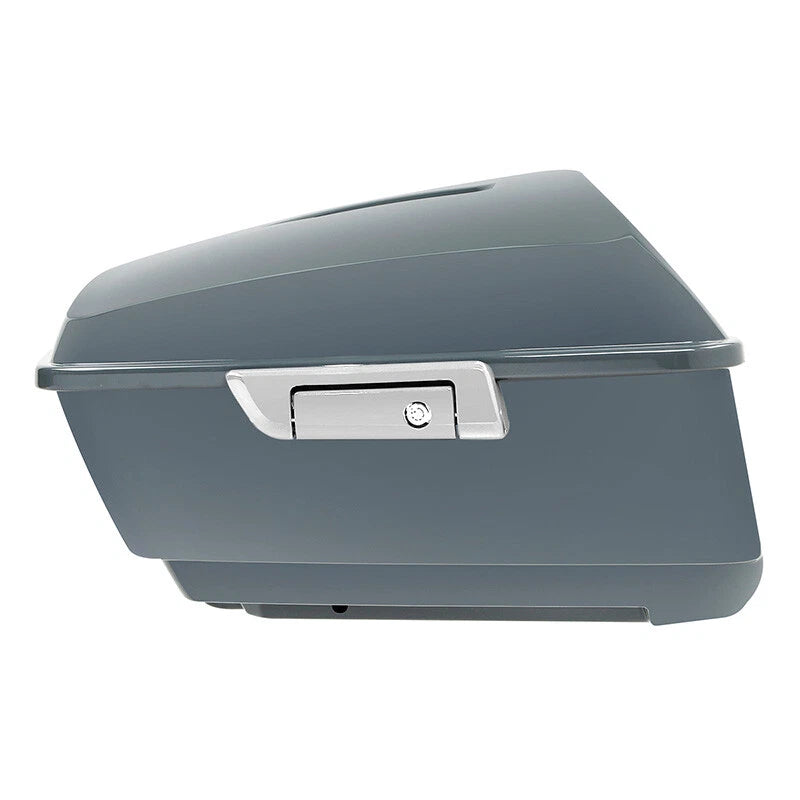 Trunk for Harley Touring Electra Street Road Glide (2014–Present) Gunship Gray
