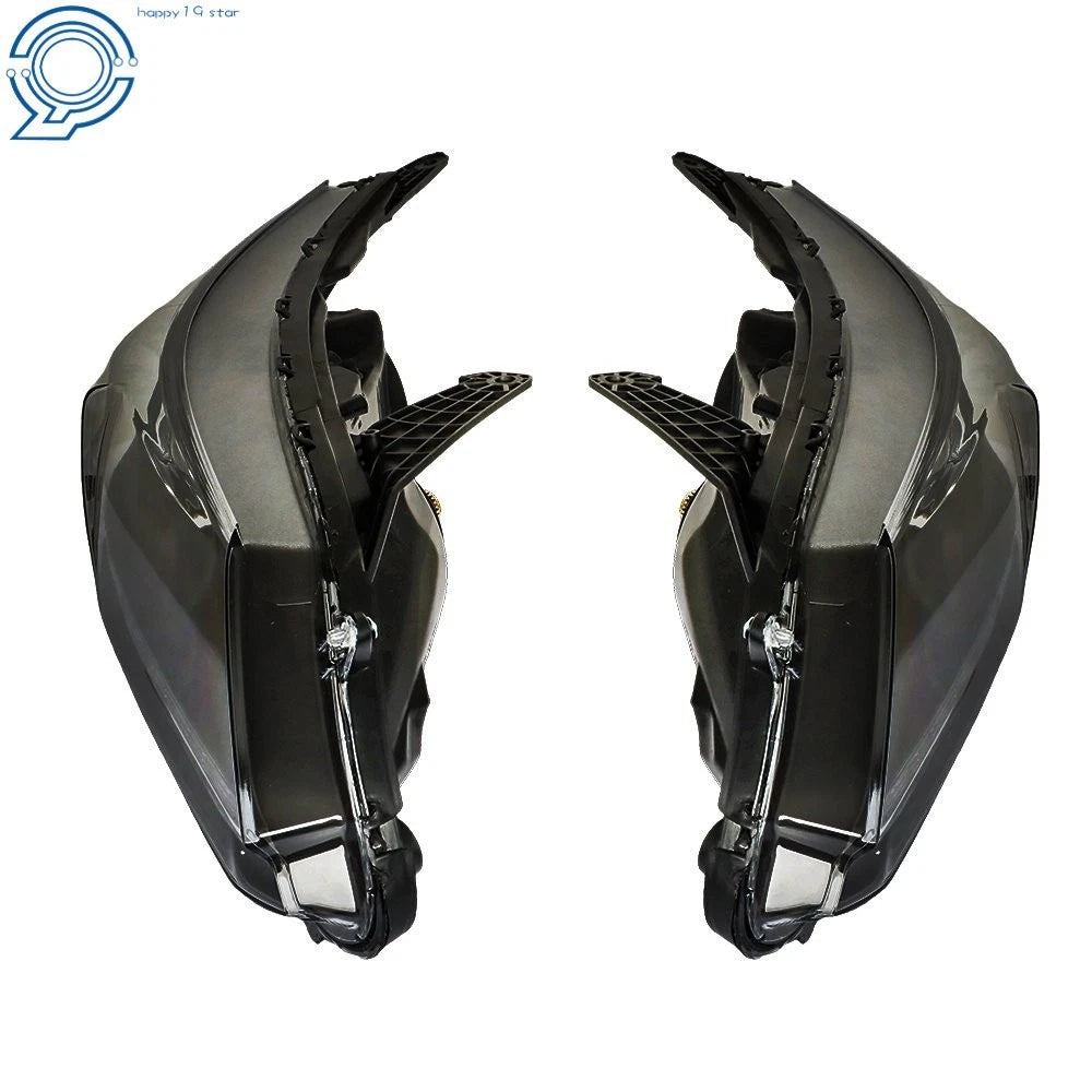 2X Headlamp for Honda Accord (2013–2015) Halogen with LED DRL