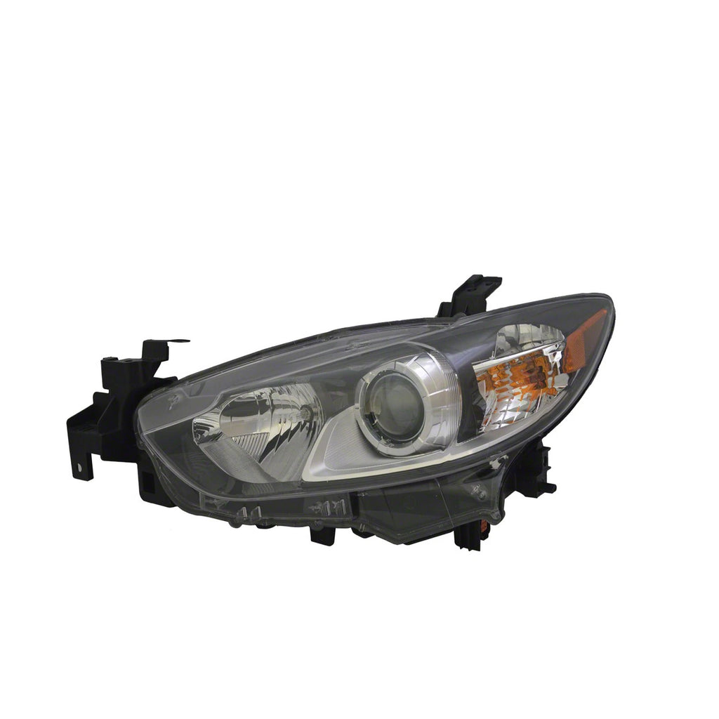 Replacement Driver Side Halogen Headlight Lens Housing for 2014-2017 Mazda 6