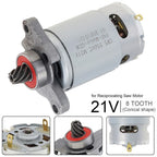 DC Motor with Conical Gear 8 Teeth for Power Tools (Handheld)