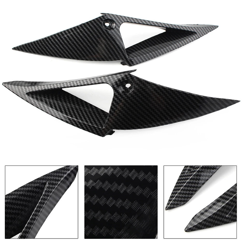 Carbon Fiber Headlight Side Panels Cover Fairing for Honda CBR1000RR (2004–2005)