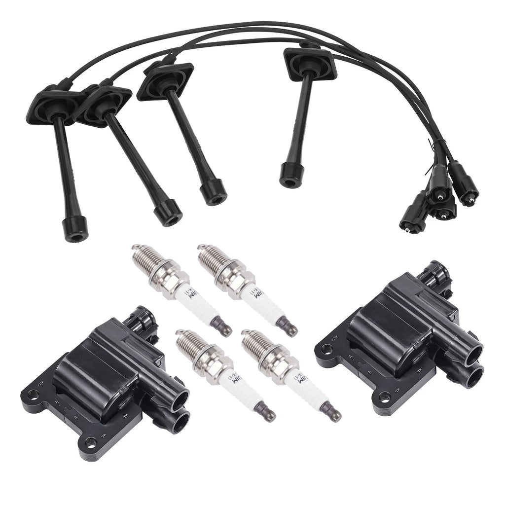Ignition Coils & Spark Plugs Set for Toyota Camry L4 2.2L UF180 (1999–2001)