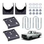 Rear 6" Drop Axle Flip Kit for Dodge Ram D100 D150 Ramcharger (1972-1993)
