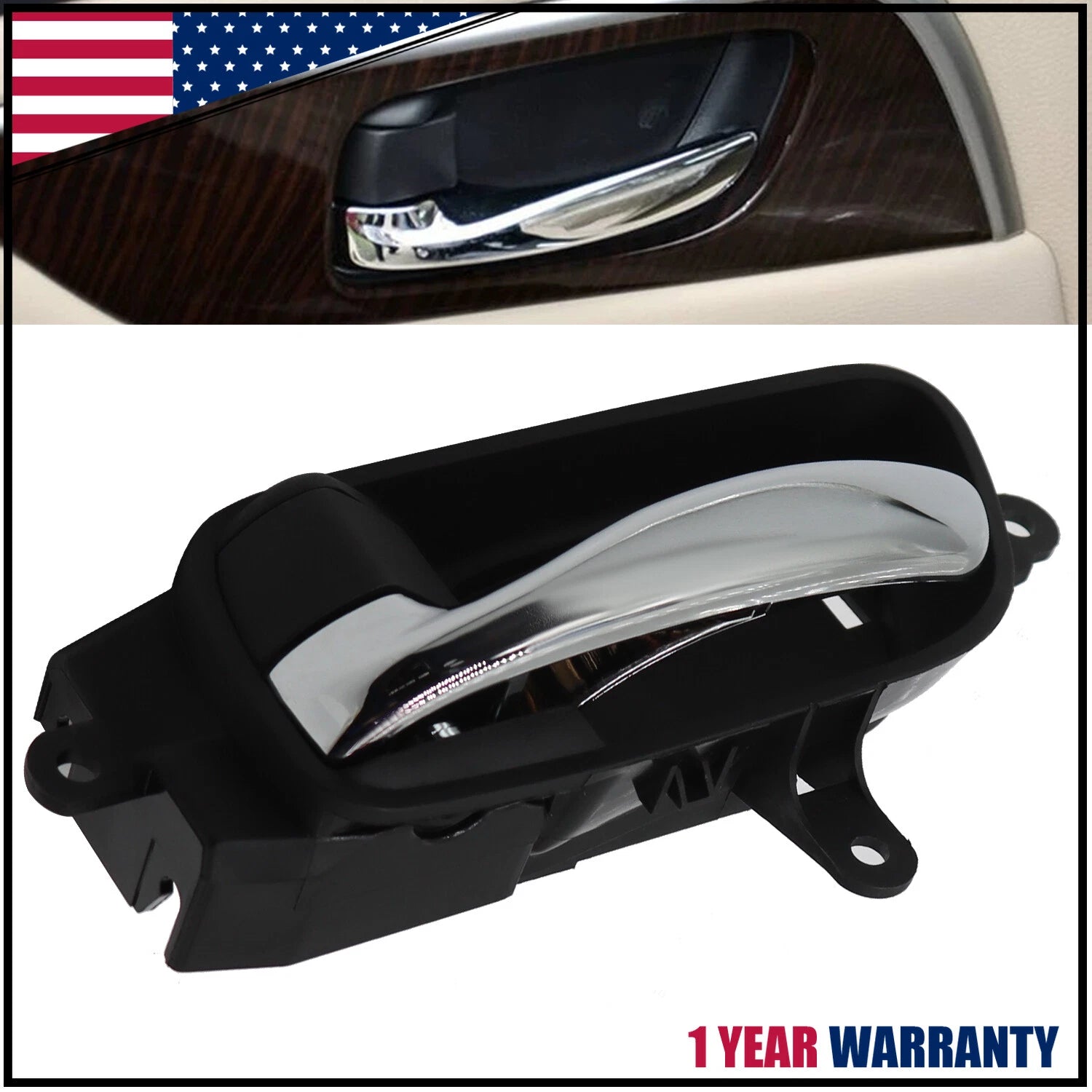 Left Driver Side Interior Door Handle for Nissan Altima Pathfinder (2013–2018)