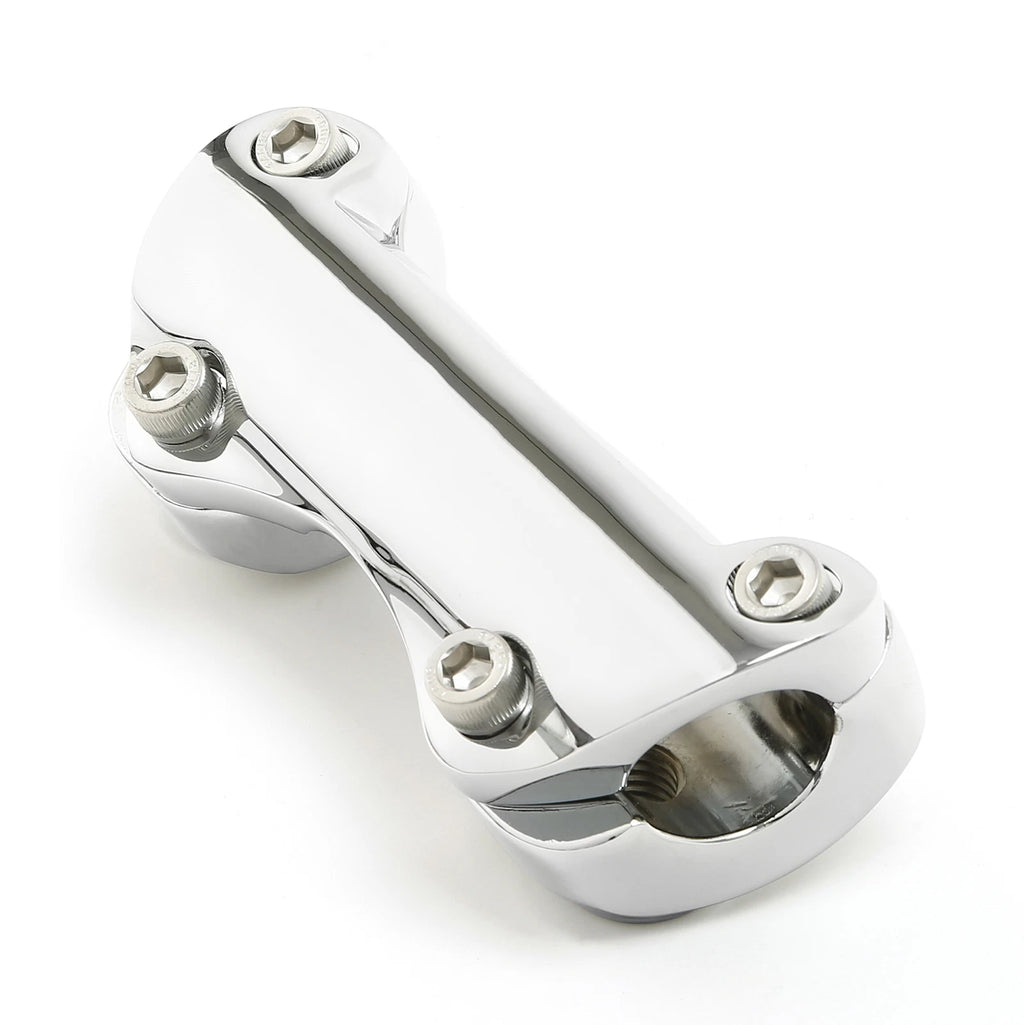 1" Handlebar Risers Top Clamp for Harley Touring Road King Glide (1988–2023)