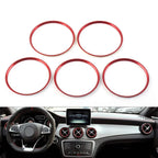Air Condition Vent Outlet Ring Cover Trim for Mercedes A B CLA GLA Class