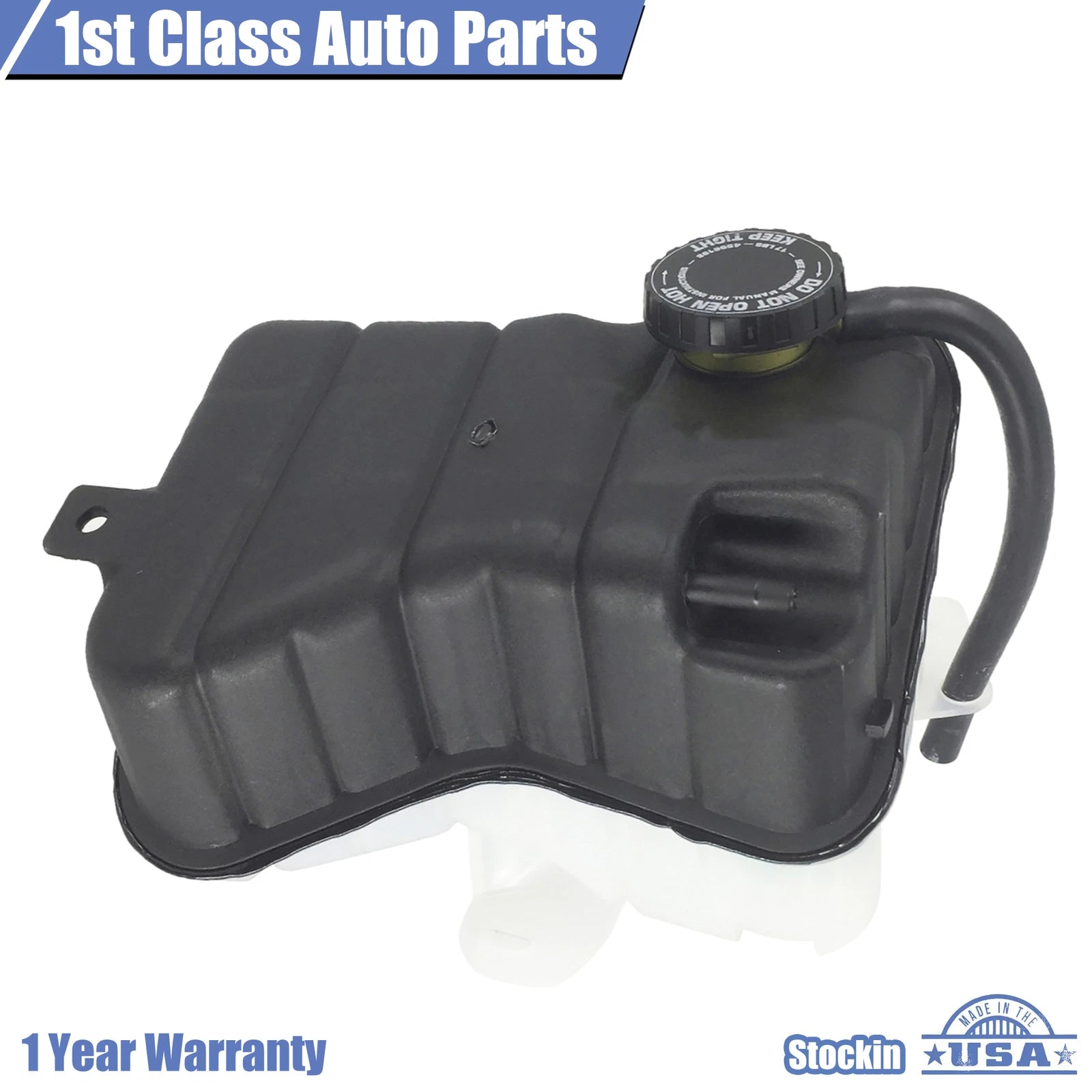Coolant Overflow Bottle for Cadillac Pontiac (2003–2009)
