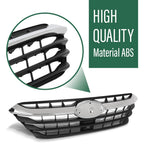 Front Bumper Upper Grille for Subaru Legacy (2020–2022) Black Chrome