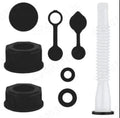 Set of 3 Replacement Gas Tank Nozzles for Gas Cans with Antislip Pipe