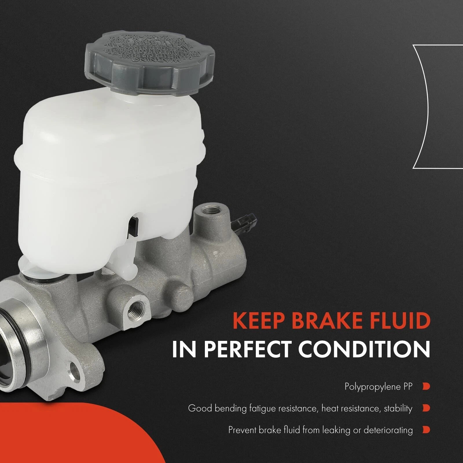 Brake Master Cylinder with Reservoir for Kia Rio (2003–2005)