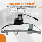 Electric Window Regulator for Jeep Grand Cherokee (2000–2004) with Motor