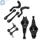 Set of 8 Rear Upper & Lower Control Arms w/ Bushing for Volkswagen Eos (2007-2008)