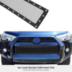 Lower Bumper Grille Insert for Toyota 4Runner (2014-2024) Black Mesh
