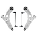 Set of 4 Front Lower Suspension Control Arms for Chrysler 200 (2015–2017)