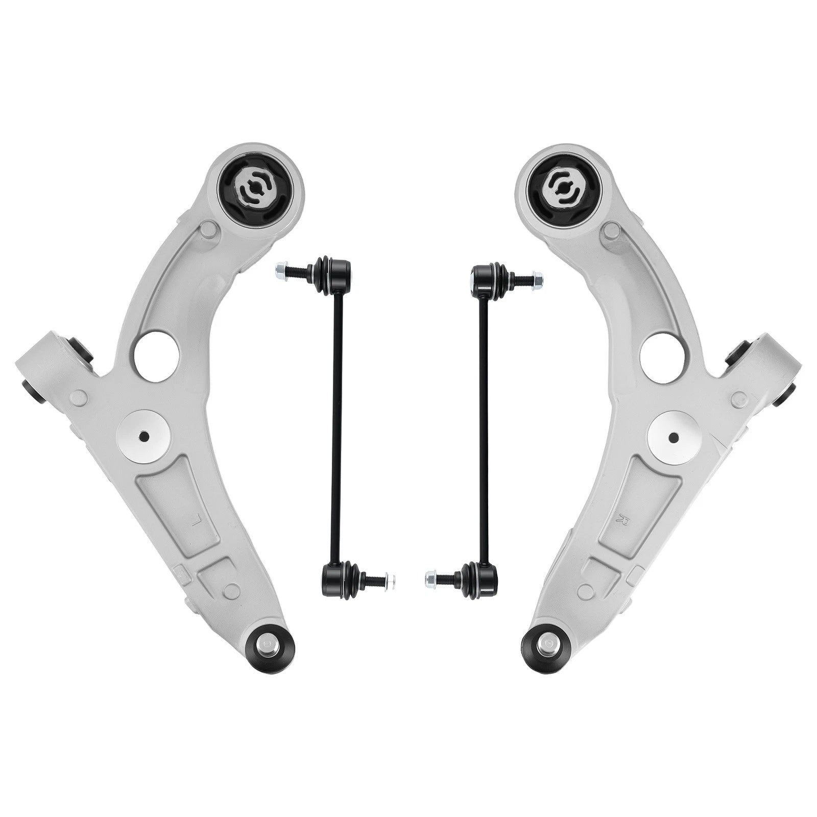 Set of 4 Front Lower Suspension Control Arms for Chrysler 200 (2015–2017)
