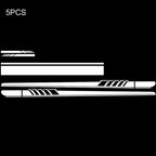 5 x Car Side Body Decal Sticker Decor Trim Long Stripe Graphics Vinyl