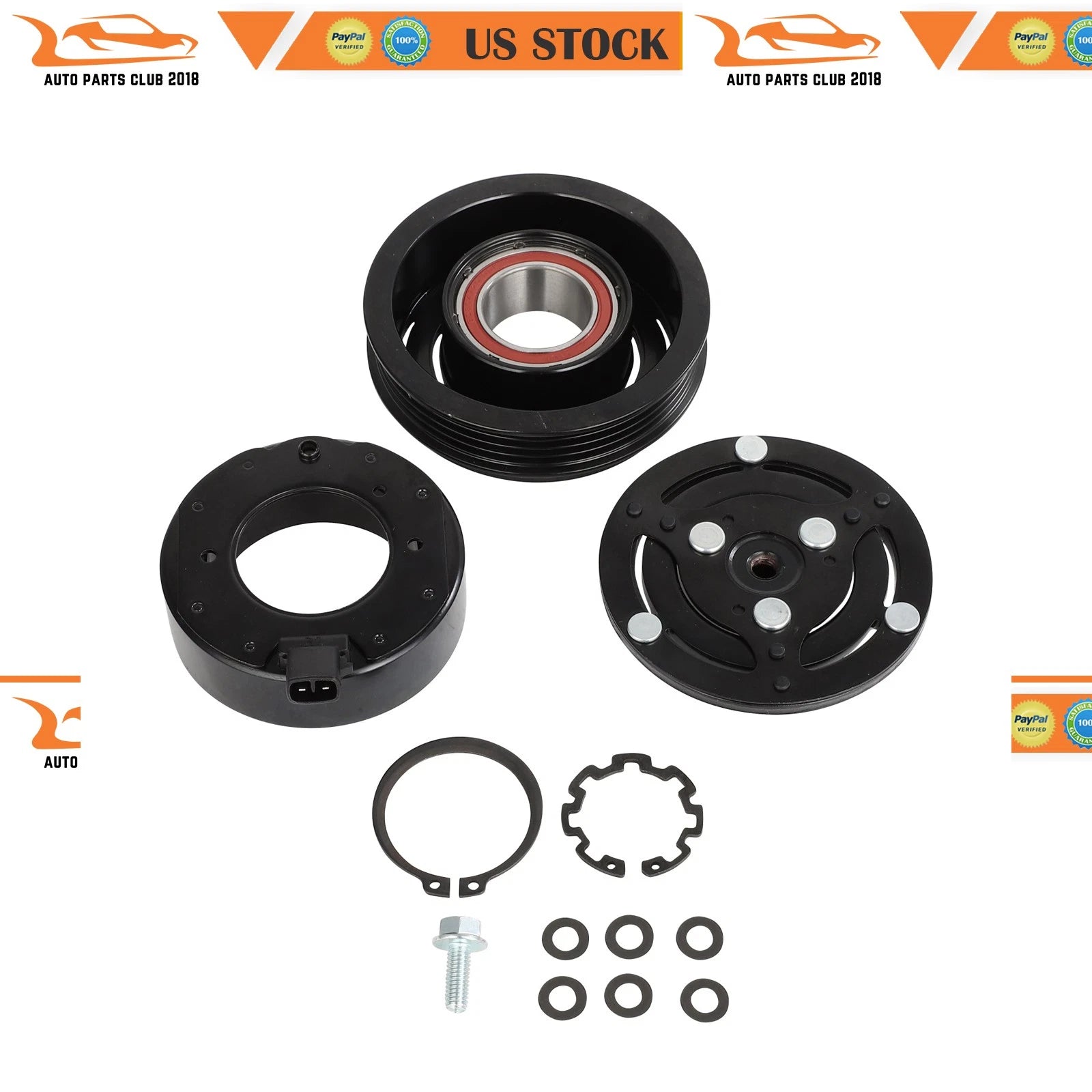 A/C Compressor Clutch Repair Kit for Subaru Legacy 2.5L (2005–2009) 73111AG000