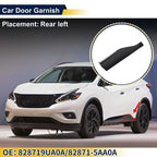 Door Side Lower Trim Rear Left No. 828719UA0A for Nissan Murano (2015–2021)
