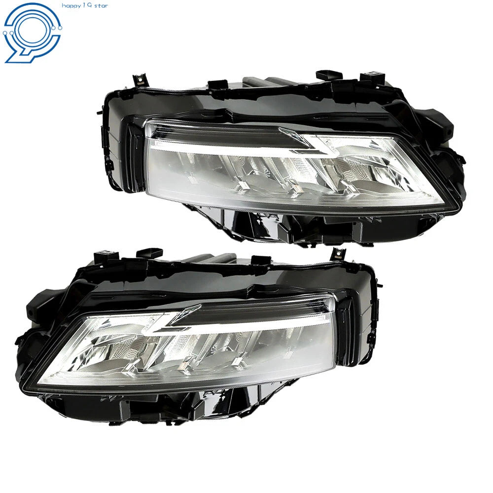 Set of 2 LED Chrome Headlights for Nissan Rogue (2021–2023)