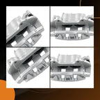 Front Brake Calipers with Bracket for Dodge Journey (2012-2020)