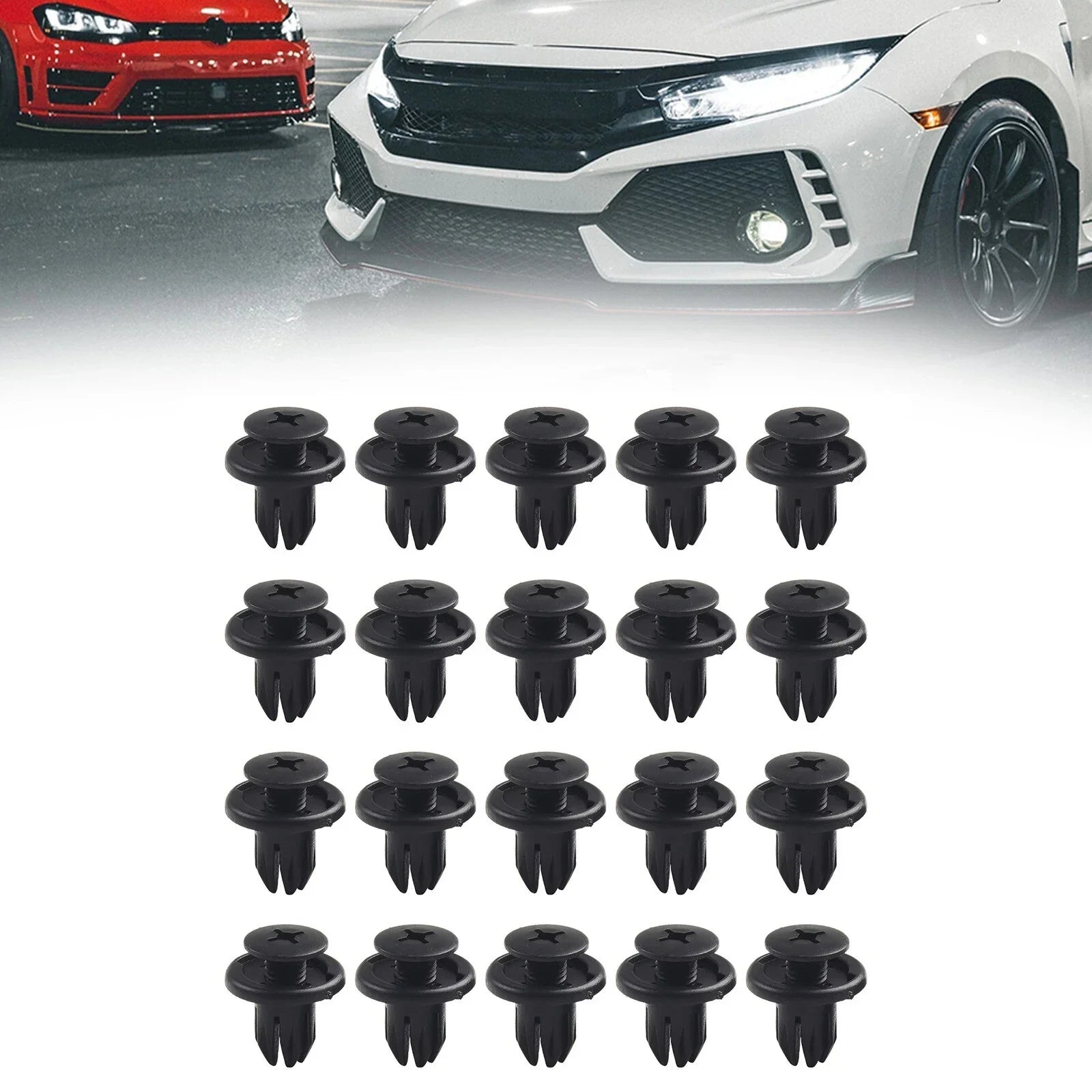 20Pcs / Inner Wheel Arch Liner Fastener Clips for Mini Cooper (2001���2014)