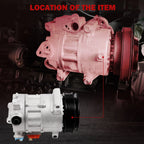 A/C Compressor for Dodge Avenger, Journey, Chrysler Sebring (2007-2014)