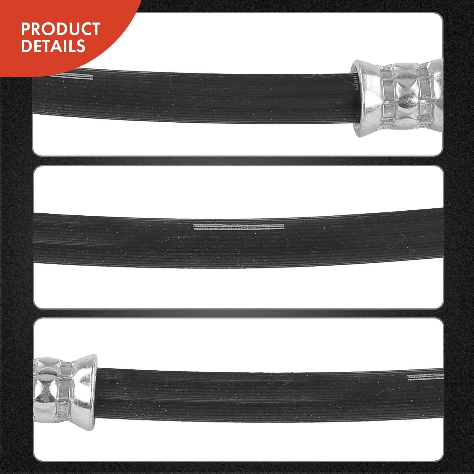 2X Rear Outer Brake Hydraulic Hose for Honda Odyssey (1995–1998)