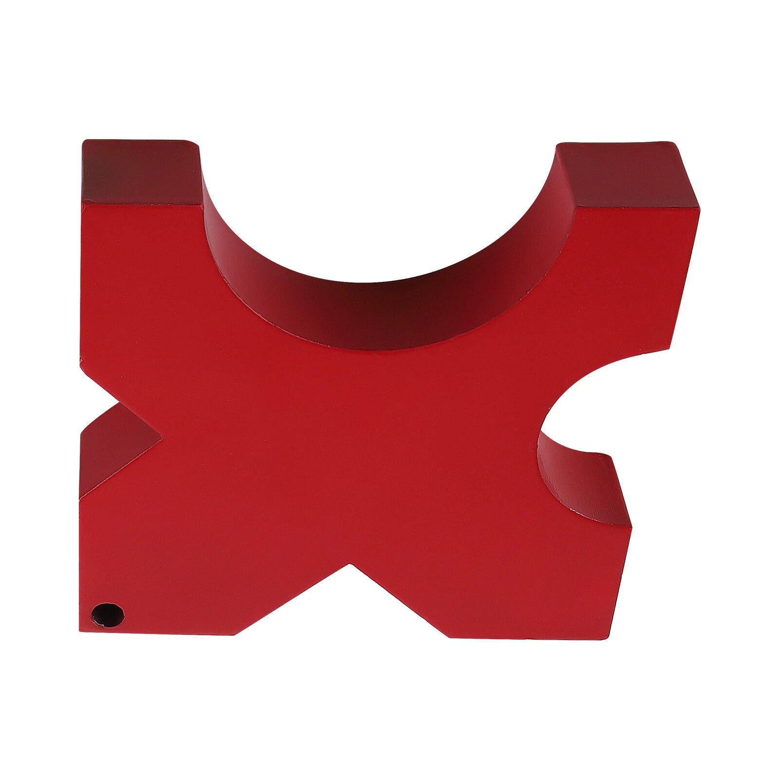 Set of 2 Bed Plates for H-Frame Shop Press (5x5x1 inch)
