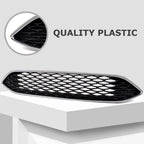 Front Upper Center Bumper Grille with Chrome Trim for Ford Focus (2015-2018)