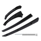 Black Front Kit 4PC for KIA K5 2021-2024 Lower Bumper Spoiler Splitter Lip Set