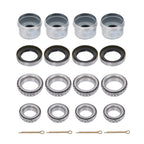 3500lbs Axle Kit for Boat Trailer (Galvanized, 5 Lug, 5 on 4.5")
