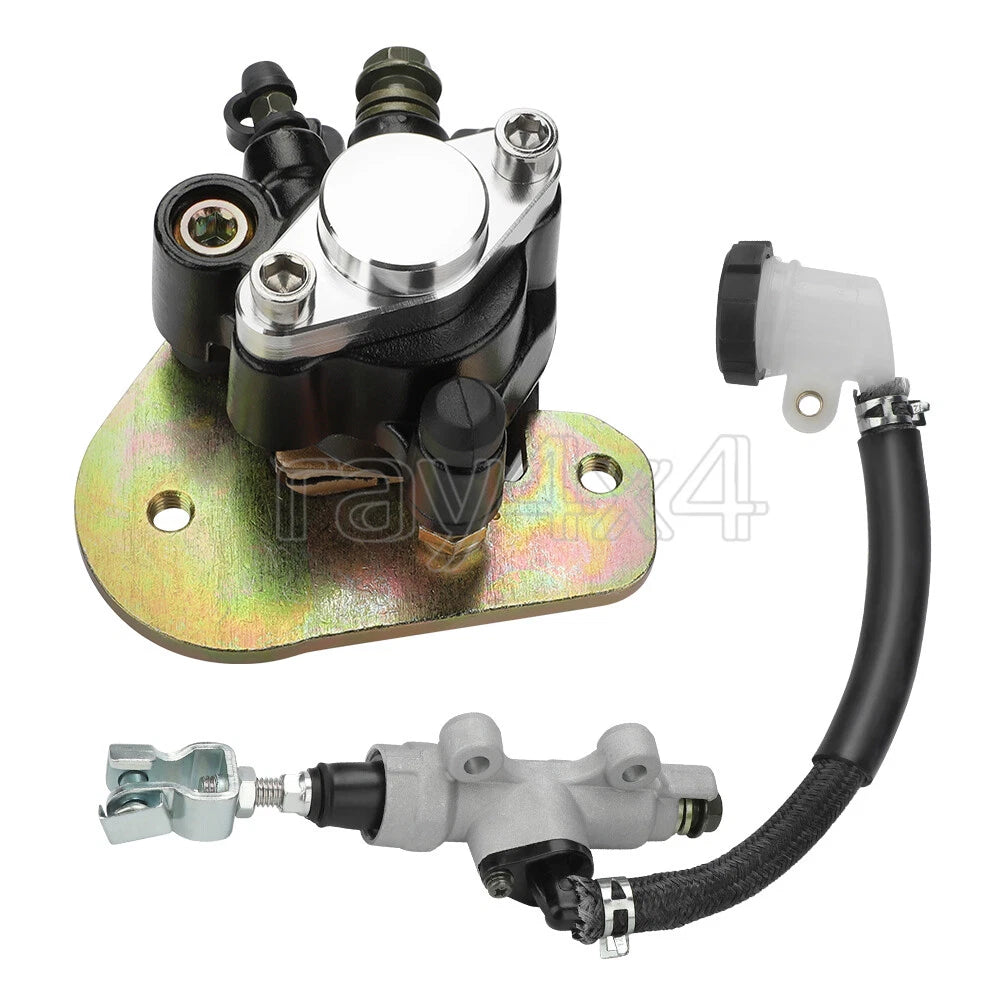 Rear Brake Master Cylinder & Caliper for Honda Sportrax 400 TRX400EX TRX400X (2000–2009)