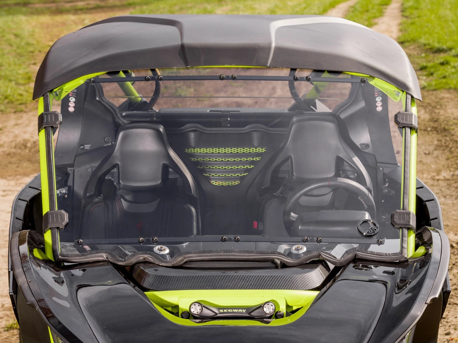 Scratch-Resistant Full Windshield for Segway Villain (2023–2023)