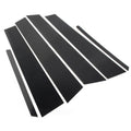 Set of 6 Door Trim Pillar Posts Cover Kit for KIA Optima (2011–2015) Gloss Black