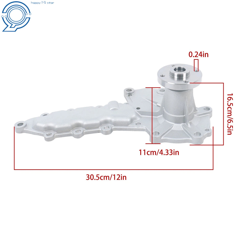 Water Pump for Kubota D1402 V1902 Tractor (No Year Specified)