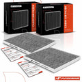 2X Activated Carbon Cabin Air Filter for Kia Borrego Spectra (2004–2009)