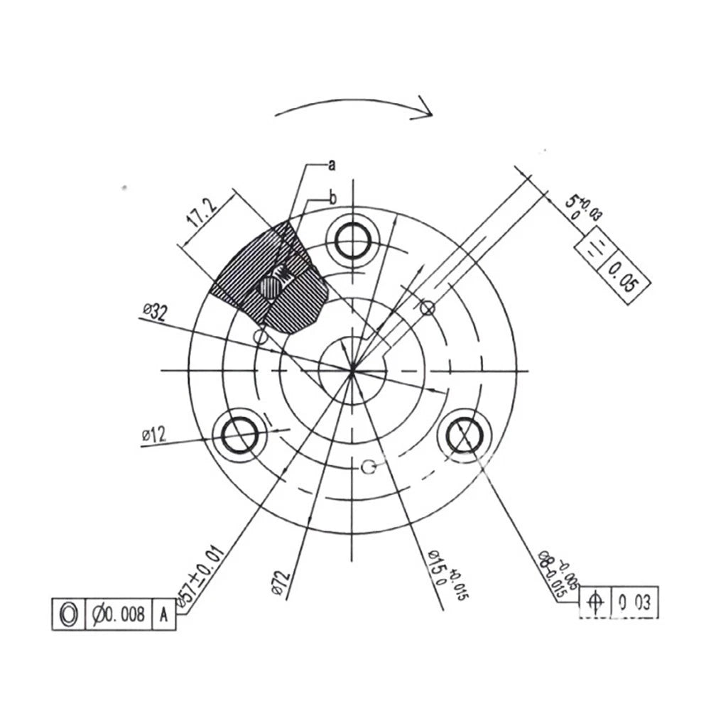 36T Wheel Hub Motor Gears for Bafang Ebike Motor