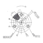 36T Wheel Hub Motor Gears for Bafang Ebike Motor