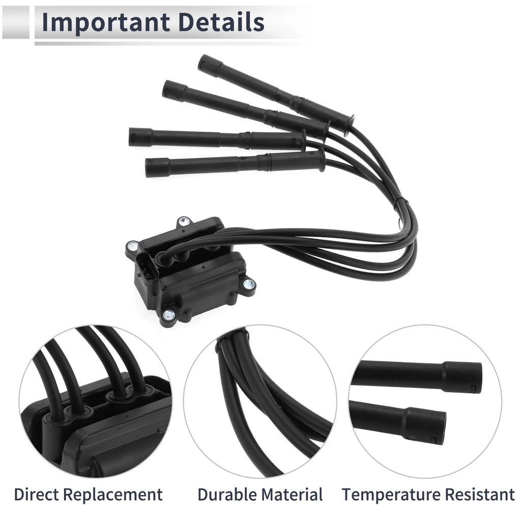 Ignition Coil Pack for Renault Kangoo (2001–2007) OE 8200051128