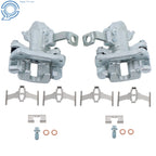 Set of 2 Rear Brake Calipers 19-B1557 for Acura Integra (94–01) & Honda Civic (92–00)