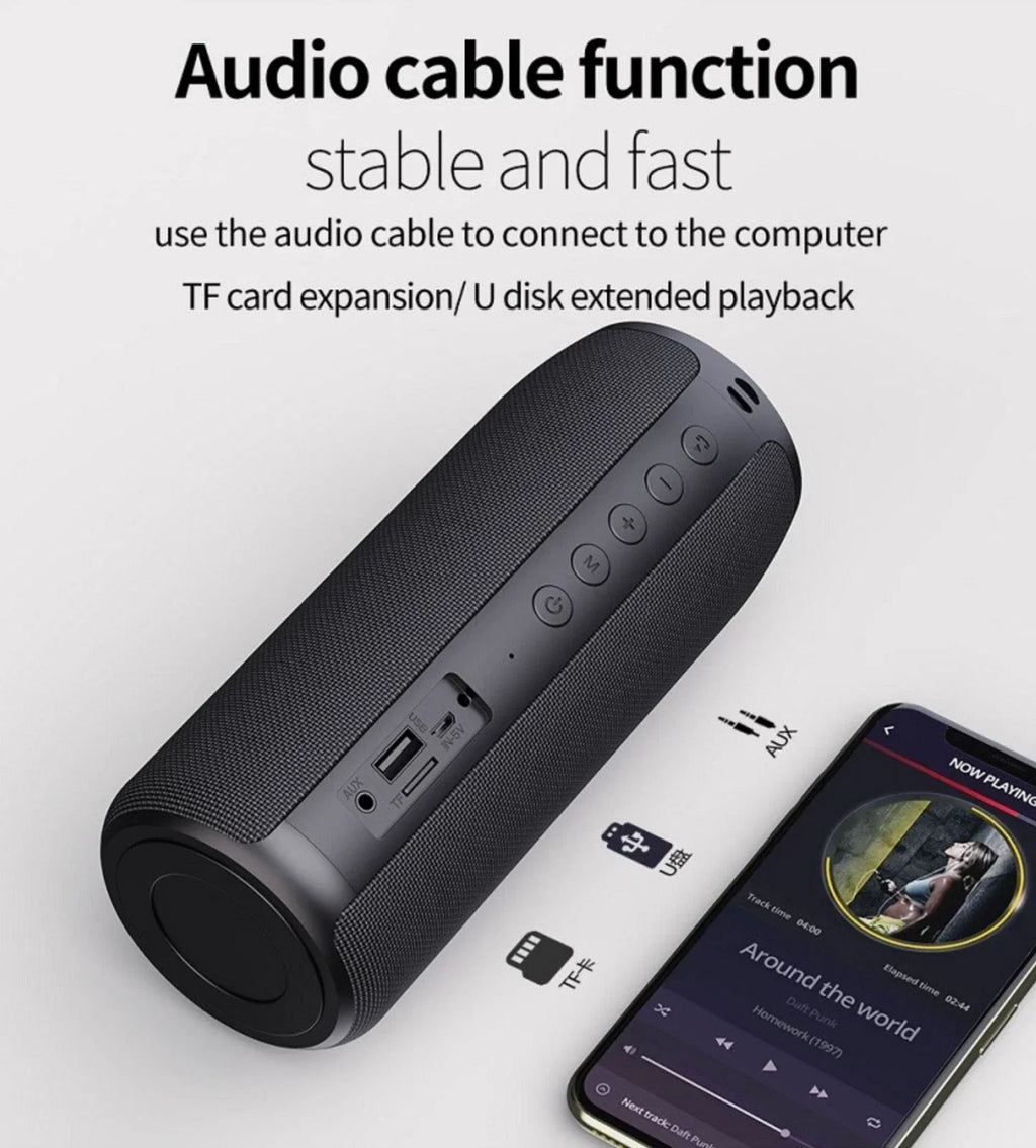 Portable Wireless Bluetooth Waterproof Speaker for iPhone Samsung