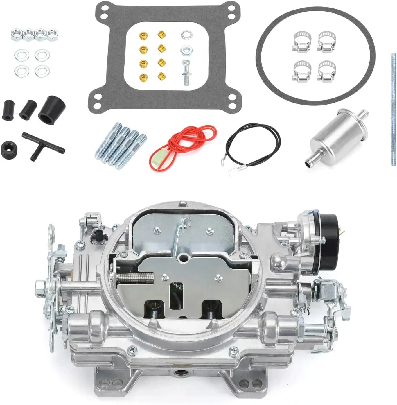 4-Barrel Carburetor for Edelbrock AVS2 1906 (650 CFM, Electric Choke)