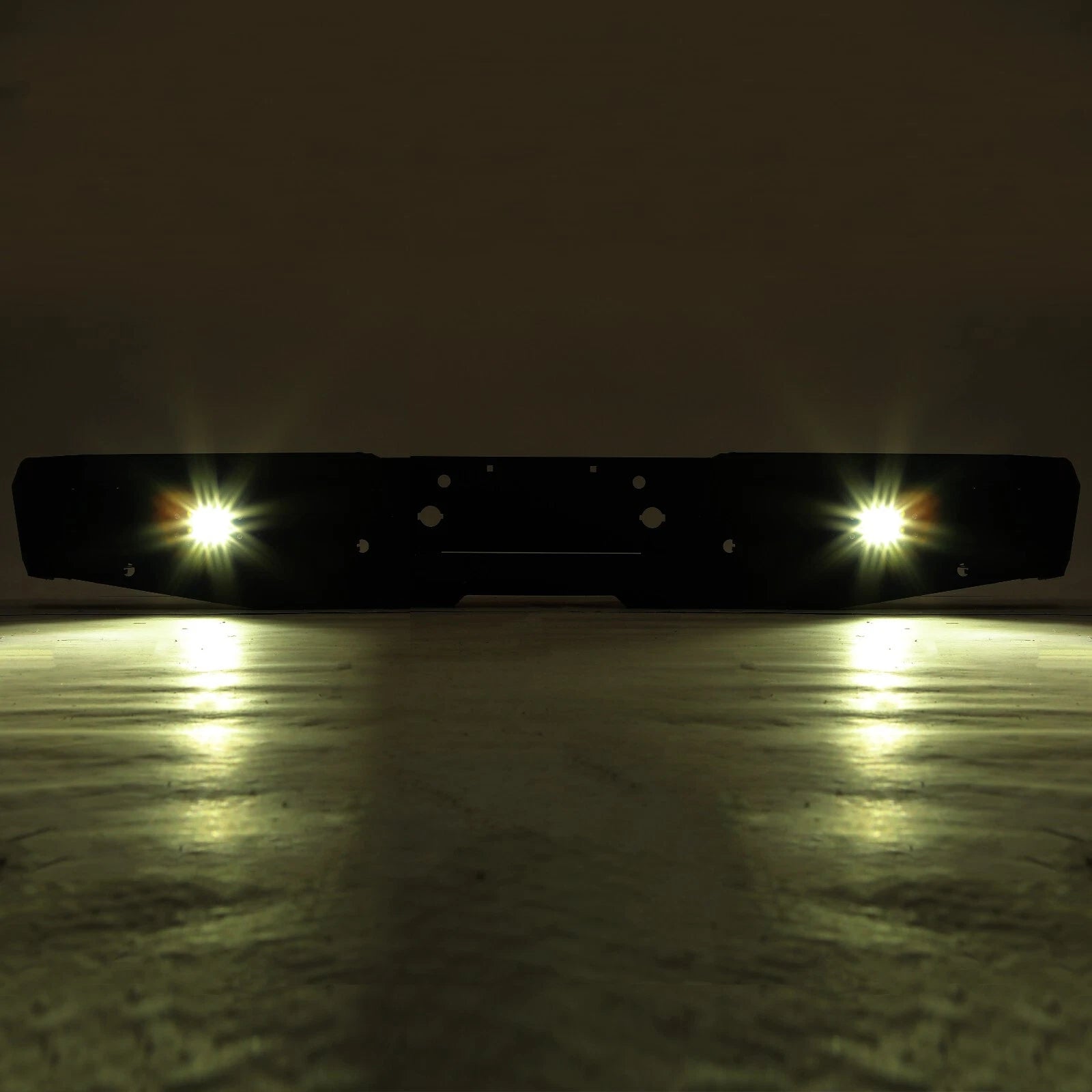 Set of 2 Steel Powder-Coated Bumpers for Ford F250 F350 (2008–2010)