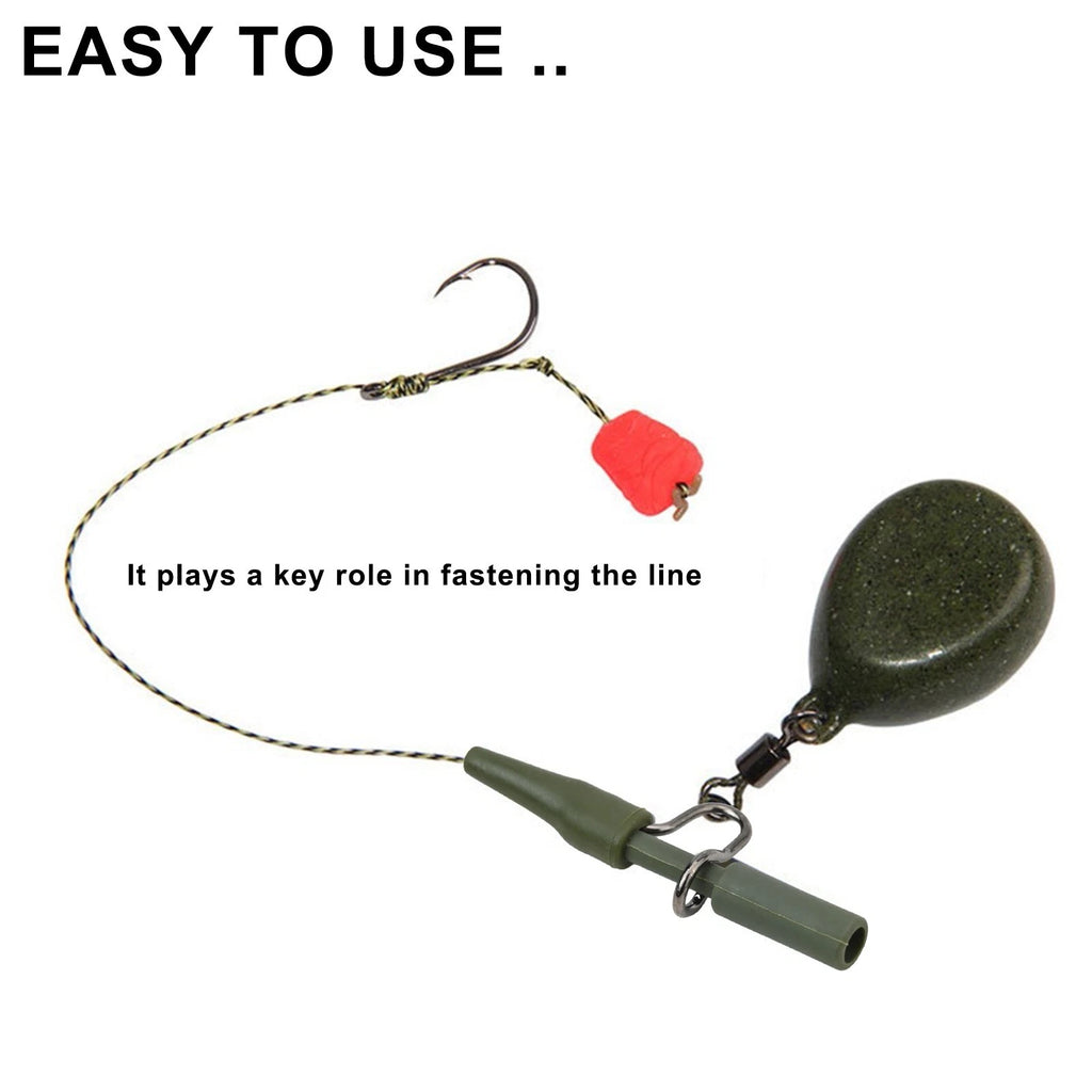 20pcs Cone Carp Fishing Tackle Kits for Secure Line Fastening