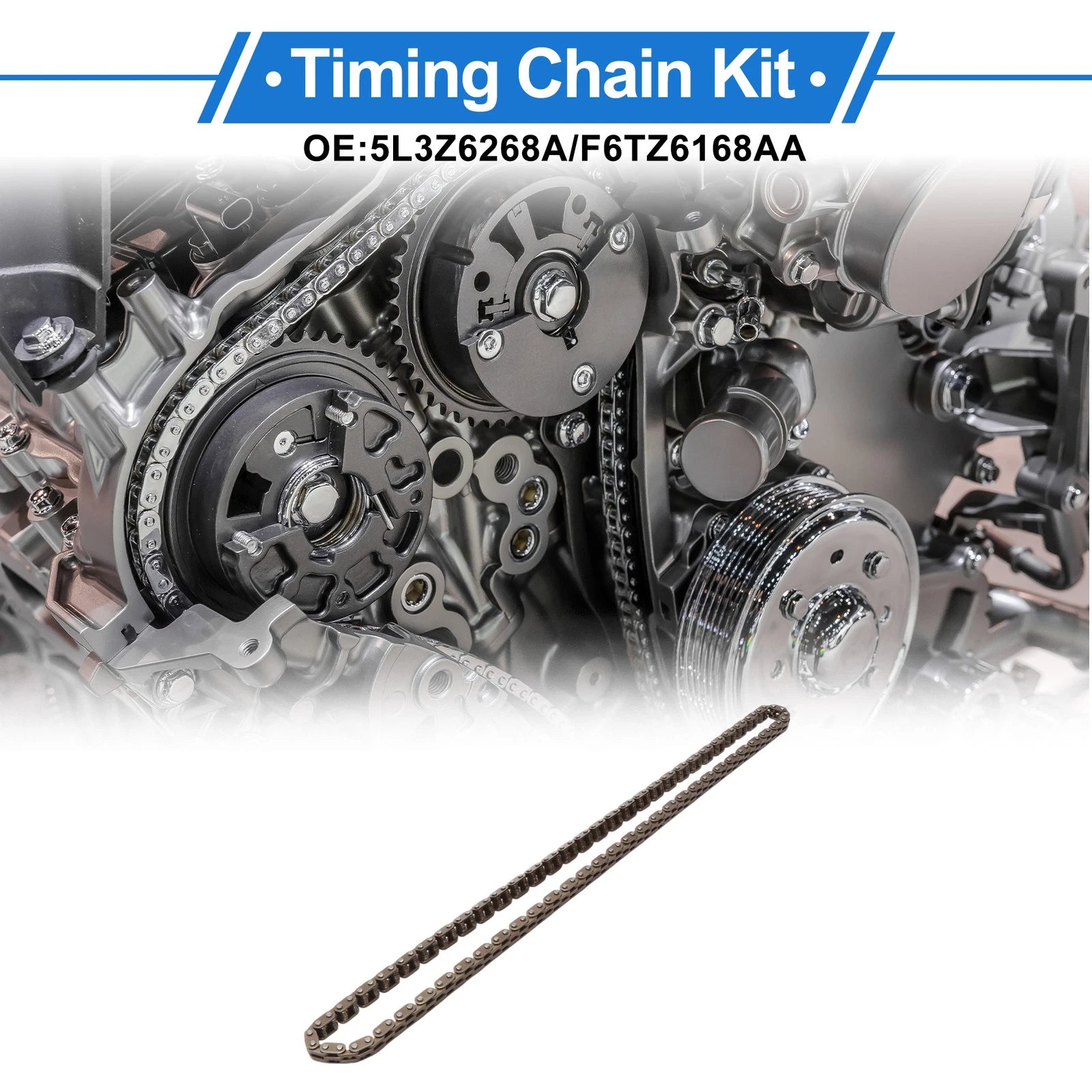 Timing Chain Kit No. 5L3Z6268A/F6TZ6168AA for Ford E-150 (1997–2014)