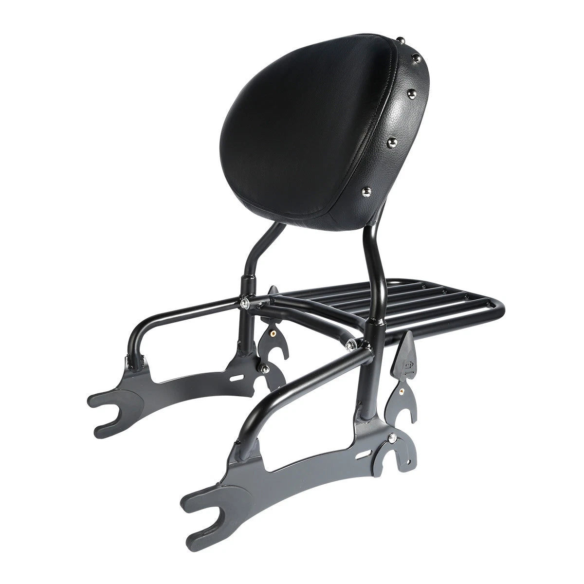 Backrest Sissy Bar with Pad Luggage Rack for Indian Chief Dark Horse (2016–2018)