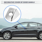 Front Left Door Handle Cover Lock Cap for Audi Q5 (2008–2017) No. 8T0837879 Silver